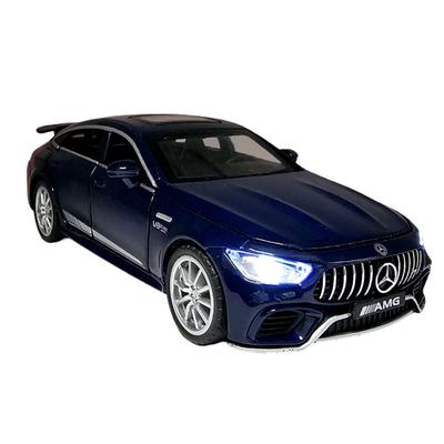 Mercedes-Benz AMG GT63 Седан 4-дверный 1:32 Литая модель автомобиля, темно-синий