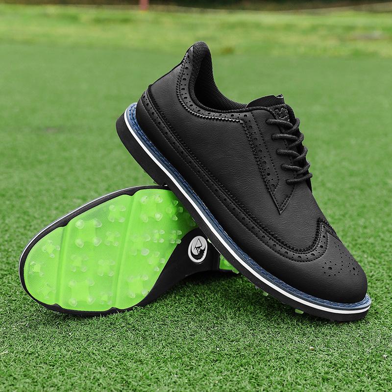 2025 новые профессиональные туфли для гольфа высокое качество мужские повседневные туфли низкий верх деловые кожаные туфли британские трендовые туфли