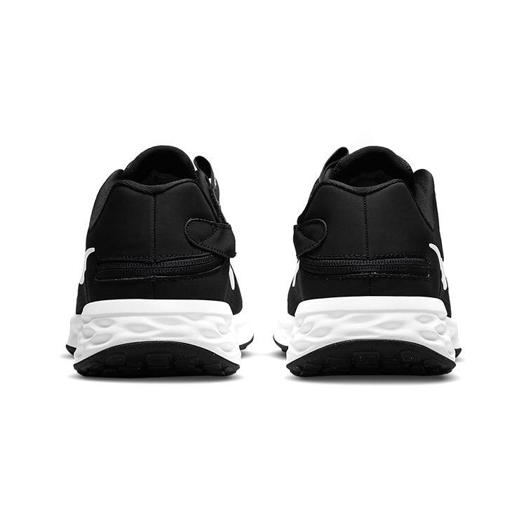 Nike Revolution 6 FlyEase Next Nature Extra Wide Triple черные мужские кроссовки темно-дымчато-серые DD8476-003