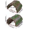 Escape Cave Reptile Hideout Simulation Reptile Cave Lizard Hideaway Shelter  Pet Breeding