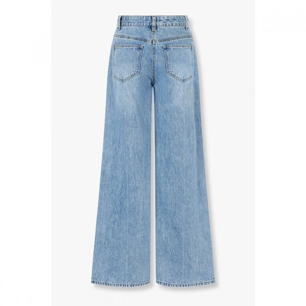 Vov Gangnam Exclusive Front Line Wide Denim Pants 7156155003