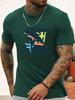 Short Sleeve TShirt BEST DAY EVER Mens 100 Cotton Pattern Printed Shirt Summer Round Neck Breathable Casual Fashion Cool Tee