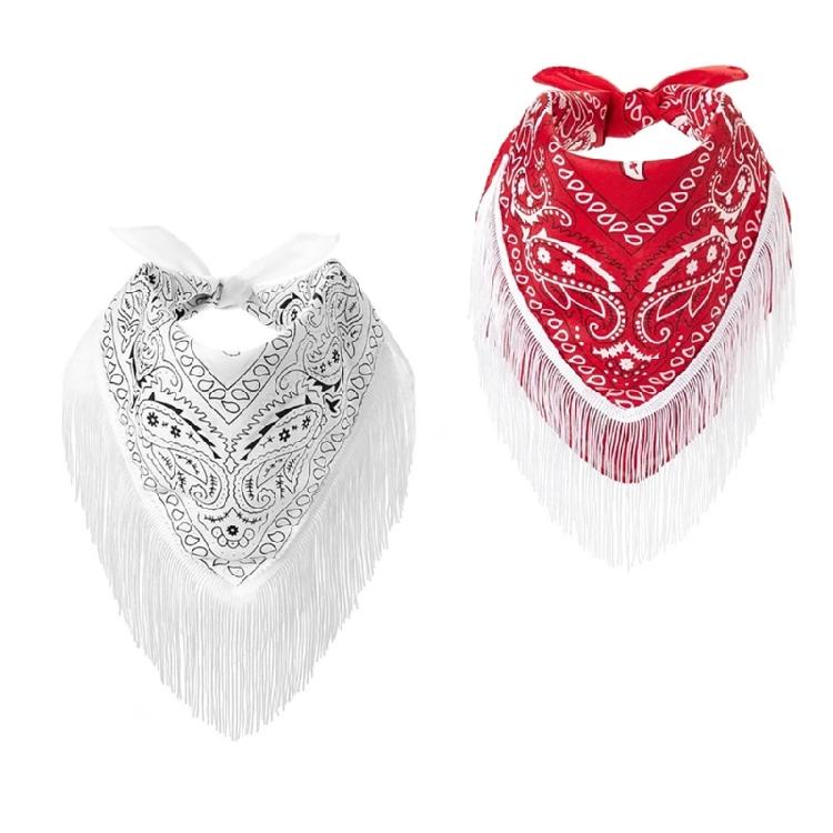 Женский фестивальный шарф Ковбойский банданы для девичника Идеально подходит для вечеринок, клуба