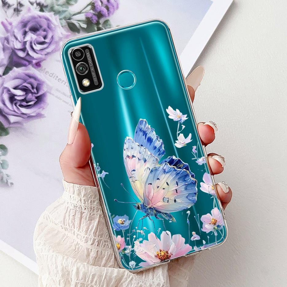 Чехол для Honor 9X Lite JSN-L21 JSN-L22 Милый Чехол с Рисунком Сердечко Любви Мягкий Силиконовый Чехол Для Honor 10X Lite DNN-LX9 10XLite Оболочка