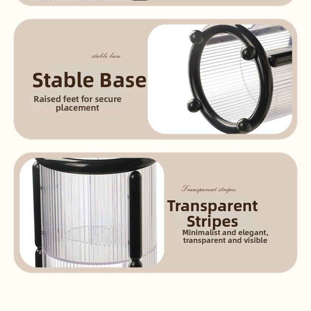 Пылезащитный ящик для хранения косметики Изысканная полка для туалетного столика Цилиндр для кистей для макияжа Губная помада