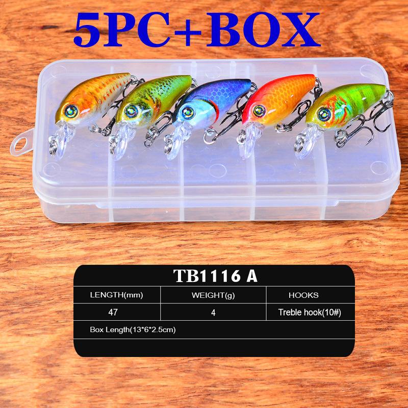 Коробка с наживкой для приманки Rock Bait 10 коробок с наборами наживок Poppa