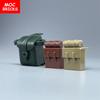 10 шт./лот MOC Кирпичи Сумка-сумка Рюкзак подходят для 2524 30158 Образовательные Строительные Блоки Фигурка DIY Игрушки подарки для детей