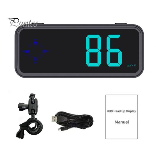 Мини светодиодный цифровой спидометр GPS автомобильный HUD Head Up Display MPH/KMH универсальный для всех транспортных средств GPS-модуль для тестирования ускорения и торможения