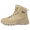 New Large Size High Top Outdoor Tactical Boots Desert Boots Men's Delta Combat Boots Outdoor Training Hiking Shoes