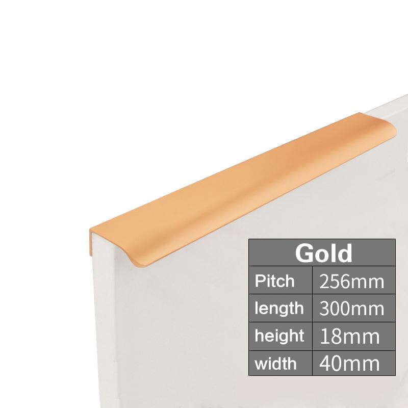 1 шт. ручки для шкафа в спальню, ручки для ящиков мебели, ручки-скобы, скрытая дверная ручка для кухни