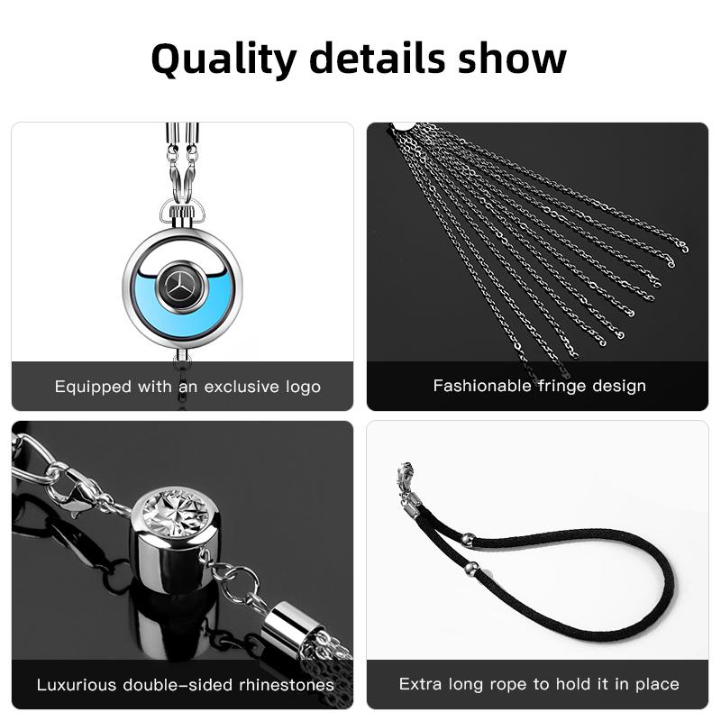 GLC GLB 1 шт. Автомобильный парфюм Значок Подвеска Освежитель воздуха Подвесной диффузор Для Mercedes Benz AMG W203 W206 W220 W205 W211 W212 W201