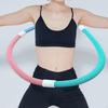 Weighted Fitness Hoop Abdomen Circles Feel The Comfort Training Foldable Sports Workout