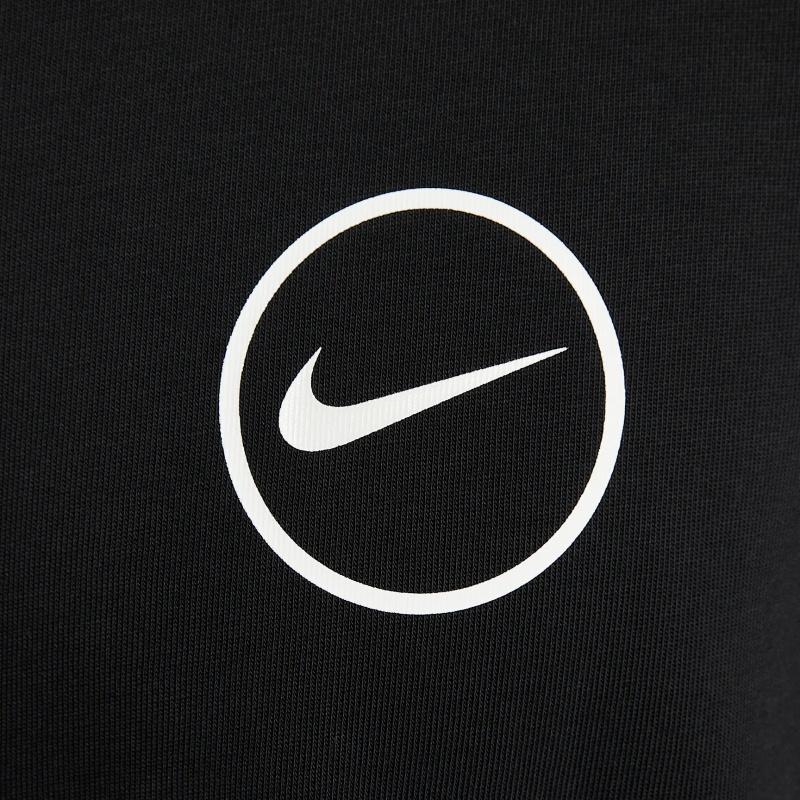 Nike T Shirts Men's Black Crew Neck Moderate HJ3407-010
