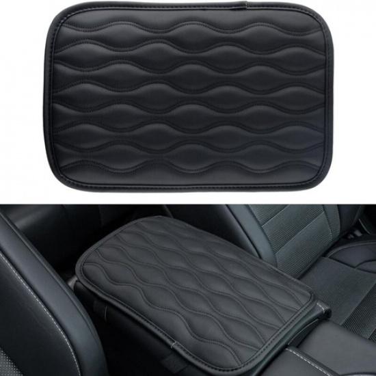 Car Accessories Armrest Cushion Cover Leather Center Console Box Pad Protector