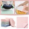 Coral Fleece Water Ripple Ultra-fine Fiber Kitchen Cleaning Dishcloth Thickened Cloth
