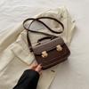 Retro Small Bag 2024 New Trendy Women's Bag Summer Casual Fashionable Simple Crossbody Handheld Box Bag
