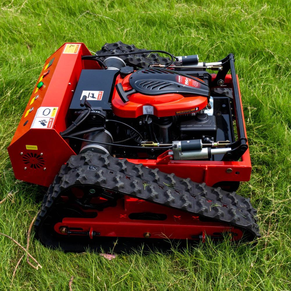 Gas-Powered Self-Propelled Weeding and Mulching Mower for Orchards (Remote Control, Export to Argentina)