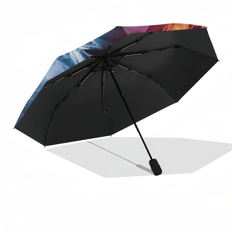 Anime Character Umbrella: Automatic Opening/Closing, Foldable Design, 8-Rib Iron Frame, Perfect Gift for Fans and Travelers0104345a