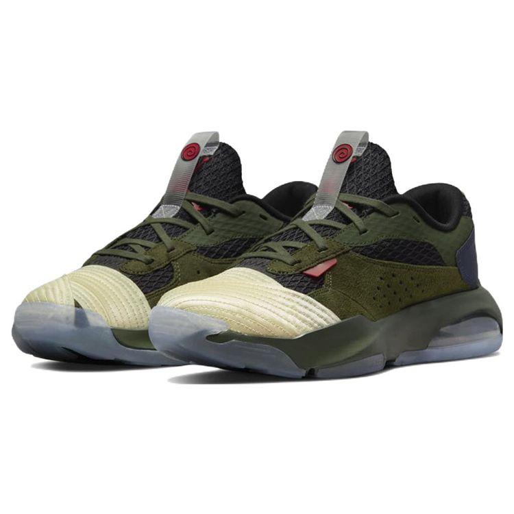 Naruto x Air Jordan Jordan Air 200E Jonin Унисекс Кроссовки Зеленый Карбоново-зеленый Муслин DQ6385-360