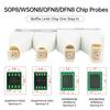 SOP8/WSON8/QDFN8 Микрочип Поверхностный монтаж Подпружиненная игла для прожигания Чтение Запись Тестовый зонд Подходит для теста Записи Прожигания программы