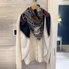 NINA SOLOR Silk Wool Scarf