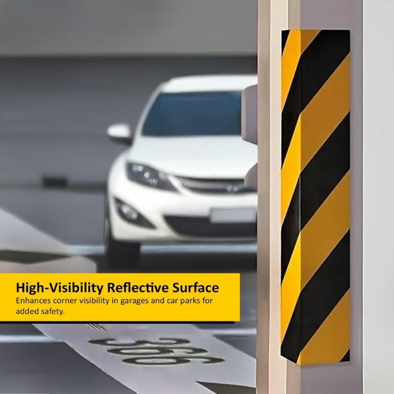 No Tool Installation Car Protection Pad Foam With High Visibility Design Prevents Scratches On Vehicles And Garage Walls