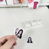 Корейский держатель для ID-фотографий из мира развлечений - Маленький 1 дюйм / Большой 2 дюйма, Высокая прозрачность, Шелковистая защитная пленка, Толщина 20 микрон.