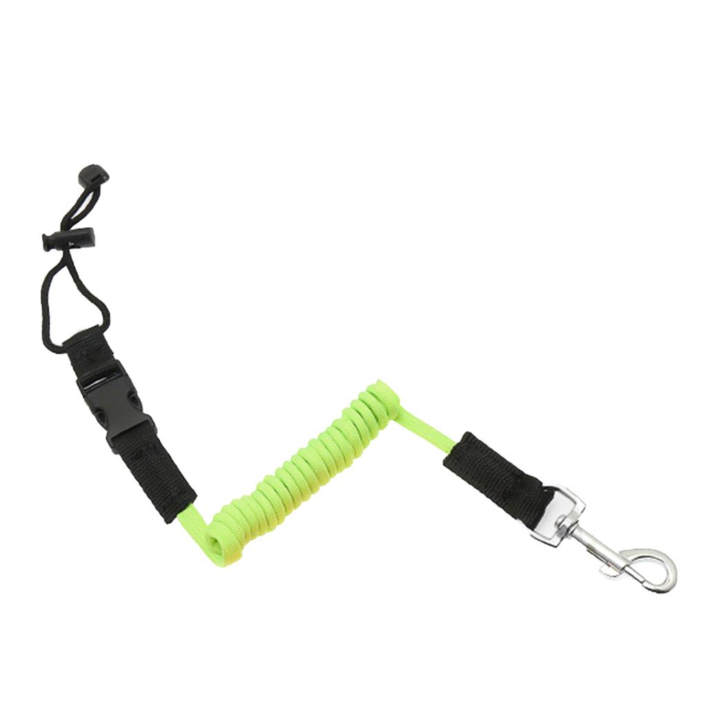 Регулируемый страховочный шнур для каноэ, витой страховочный шнур-петля с карабином для фиксации каяка, серфинга, велоспорта