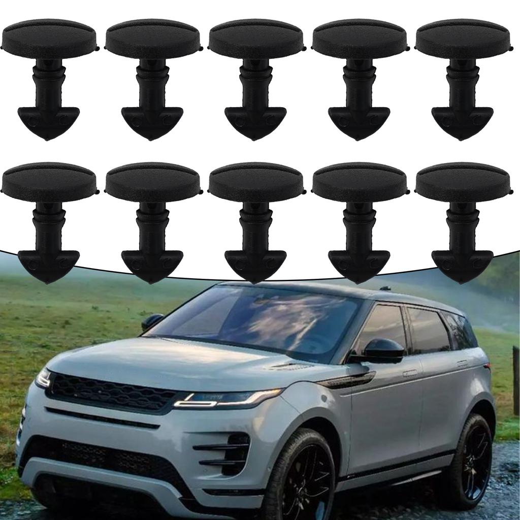Крышка клипсы автомобильные клипсы автомобильные аксессуары 10 шт. клипсы DYR500010 для Land Rover для Land Rover Sport 2005-2013 черный пластик