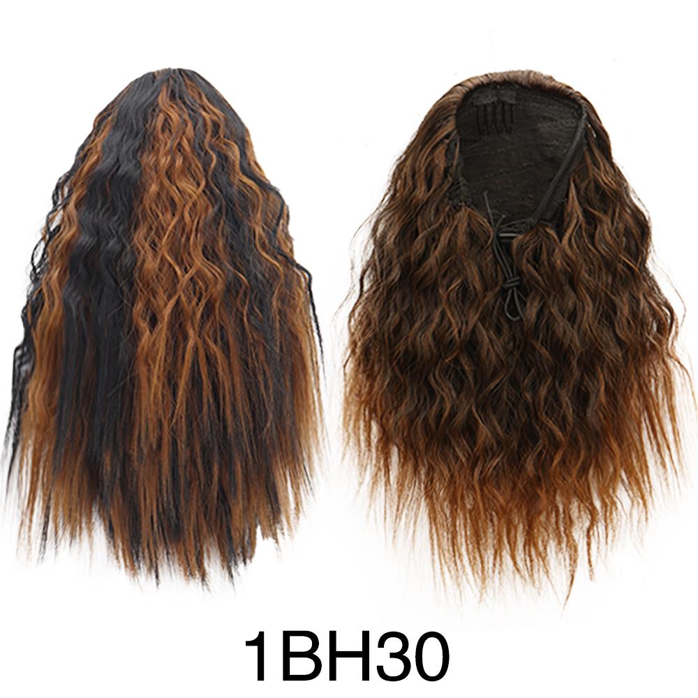 Синтетический 12-дюймовый короткий вьющийся хвостик на шнурке, наращивание парика из высокотемпературного волокна для женщин, повседневная одежда