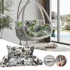 Hanging Chair Egg Chair Swing Cushion Cover Thickened Soft Rebound Breathable Non Deformable Cradle Vine Basket Cover No Padding