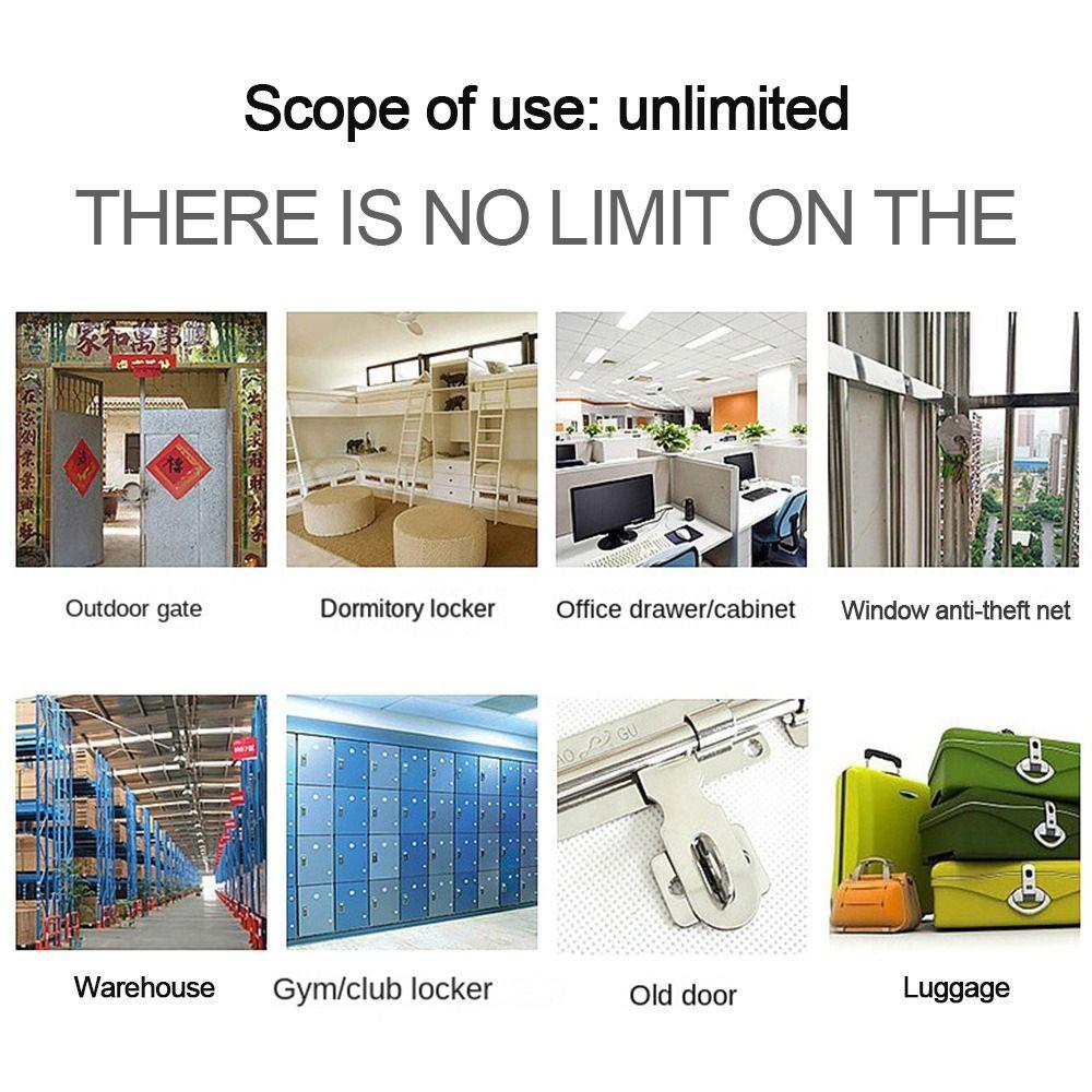 Small Copper Padlock Hardware Luggage Case Padlock Mini Copper Lock  Locker Case Supply