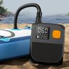 Воздушный насос 25 PSI с аккумулятором 8000 мАч, перезаряжаемый насос для сапборда, электрический портативный автомобильный надуватель с цифровым дисплеем, инструмент для быстрого надувания