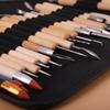 42-Piece Polymer Clay Pottery Tool Set: Sculpting, Carving Knives, Indentation Pens, and Painting Apron Included