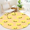 SKZ Round Area Rug,Carpet Rug for Living Room Bedroom Sofa Playroom Decor,Non-slip Floor Mat