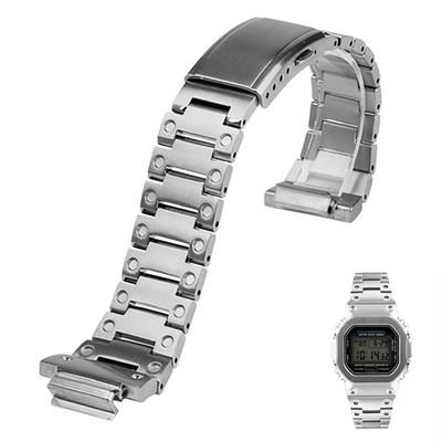 Ремешок из нержавеющей стали для часов Shock Watch Band и Case Solid Steel Bezel Watch [Zealbeaty] V4.0G GW-M5610DW5600 GW-5000 DW-5030G-5600 (DW5600/5610