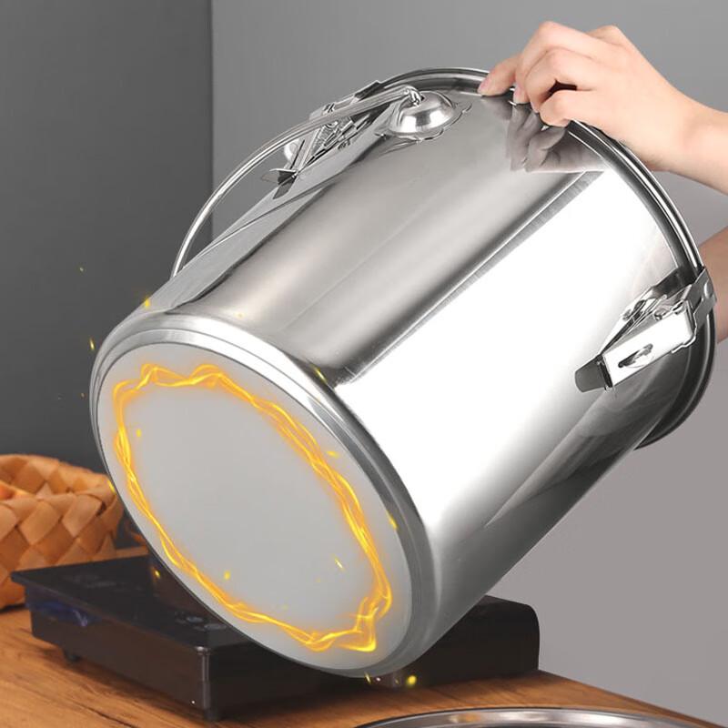 Изолированное ведро для воды из нержавеющей стали с крышкой