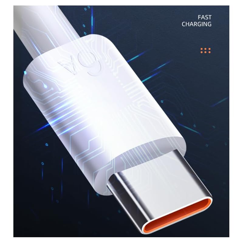 Оригинальный кабель USB C 1M+1.5M+2M, набор из 3 PD, совместимый с быстрой зарядкой 60 Вт, USB-C и передача данных, высокая прочность, предотвращение отключения Видео