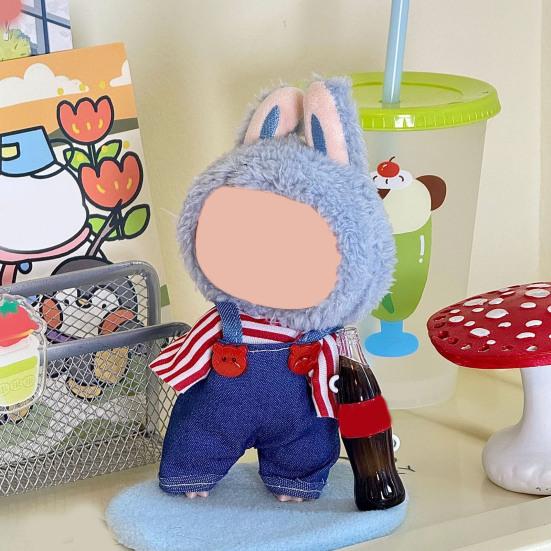 Doll Clothes Set for 17cm Labu-bu Luxury Chic Style Outfit Unique Doll Clothing Set Fashionable Doll Accessories for Collectors