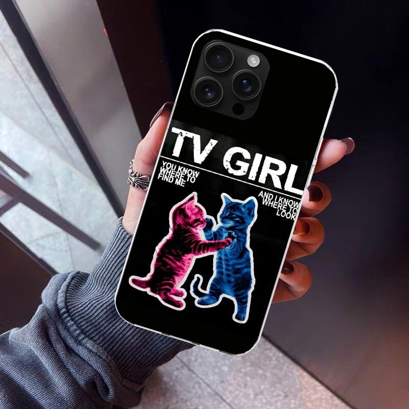 TV Girl Album Phone Case For iPhone 17 Air 16 15 Pro Max 14 Plus 13 Mini 12 11 Cover 7 8 SE Silicone Shell Print Fundas 17 Air 1