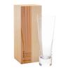 Wired Beans Eternal Beer Glass, 430ml (Transparent, Clear), In a Cedar Box