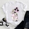 Women Clothing Cartoon Son Love Trend 90s Fashion Mama Mom Mother Summer Clothes Print Tshirt Female Tee Top Graphic T -Shirt