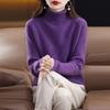 Женский кашемировый свитер Qinghe кашемир 30% кашемир 70% шерсть осенне-зимний кашемировый толстый пуловер мягкий и теплый