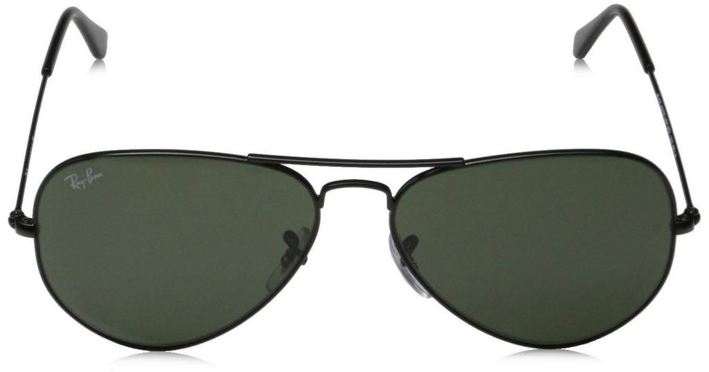 Солнцезащитные очки RB3025 L2823 AVIATOR LARGE METAL ЧЕРНОЗЕЛЕНЫЕ Ray-Ban (G-15 XLT)