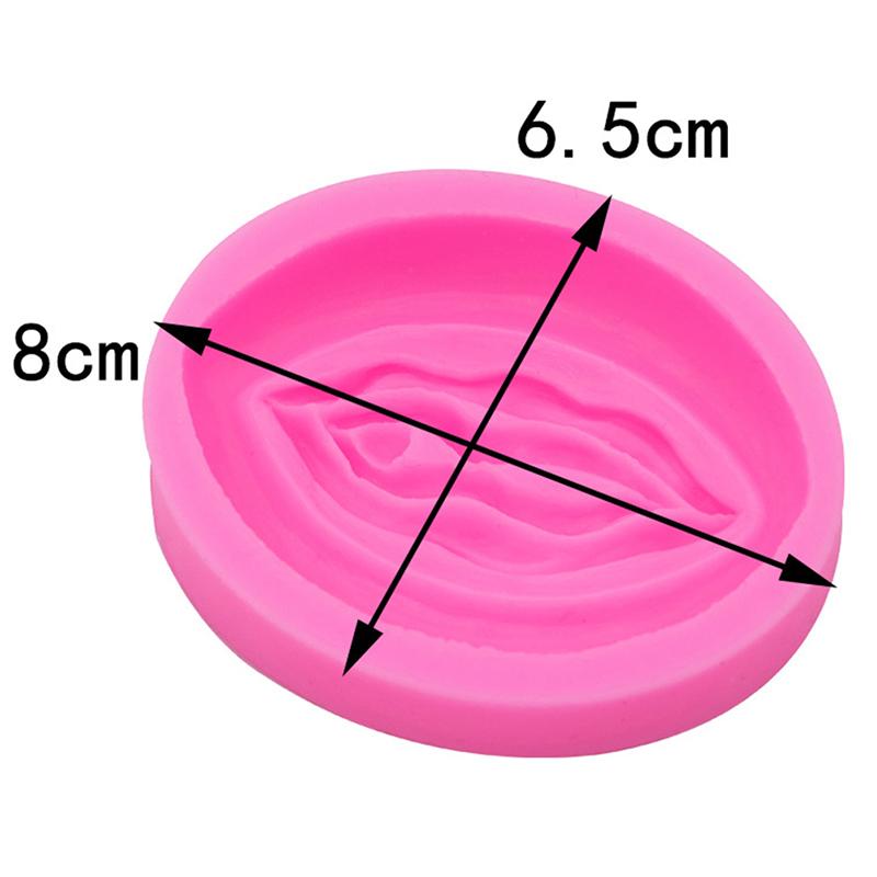 1 шт. женская форма влагалища силиконовая форма для торта, мыла, ремесла, изготовления свечей, декората