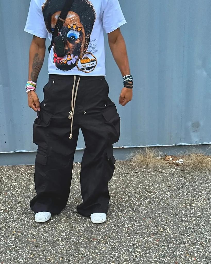 2024 Gothic Bonce Pattern Print Loose T Shirt Oversize Hip Hop Aesthetic Cotton Unisex Women Short Sleeve Harajuku Streetwear Tops