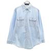 MADISON BLUE сделано в Японии Рубашка с длинным рукавом Хлопок 1 синий Мужская Б/У