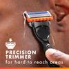 Gillette Бритва Fusion 5 с питанием, 5-лезвийная система с алмазоподобным покрытием для остроты и долговечности