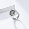 Vintage Hip Hop Wolf Head Titanium Steel Ring for Men Fashion Personalised Jewellery