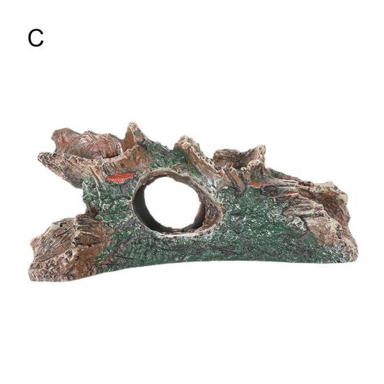 Искусственный корень дерева, изделия из смолы, имитация коряги, скрывающая пещеру, орнамент для аквариума